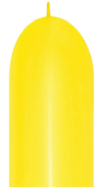 660 LOL Modelling Balloons Fashion Solid Yellow (12)