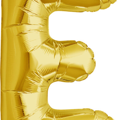 34 Inch  Letter E - Gold