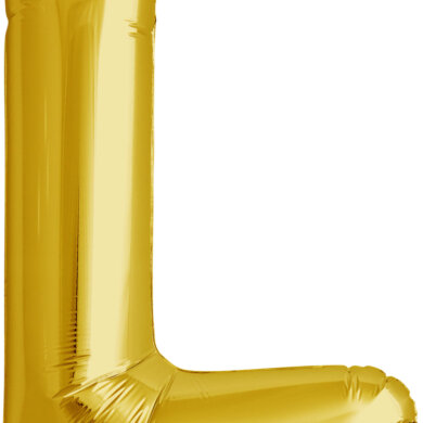 34 Inch  Letter L - Gold