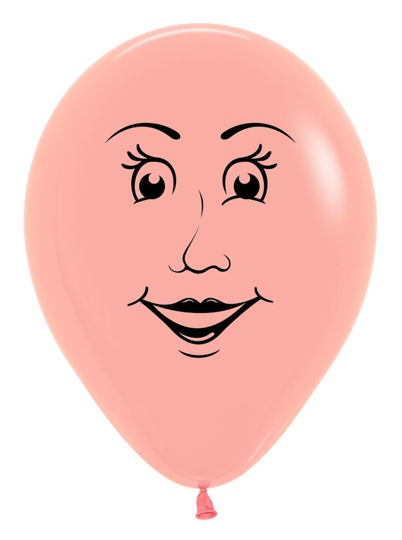 Лицо на шаре. Лицо на воздушном шарике. Шарик улыбается. Воздушные шары с лицами.