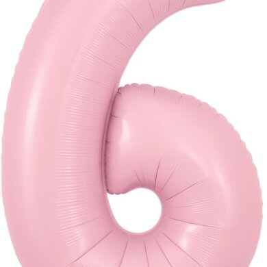 Oaktree 34" Number 6 Matte Pink