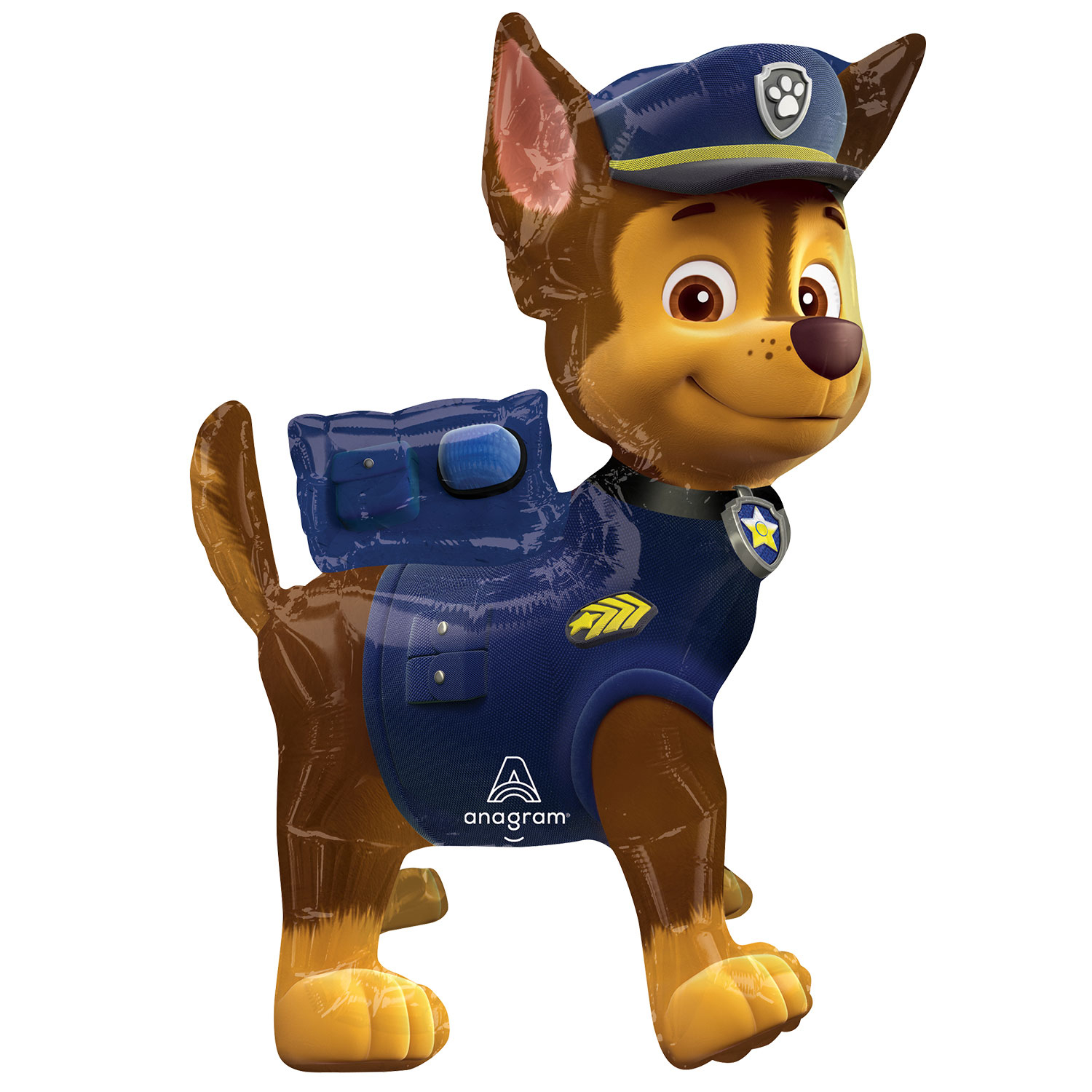 Chase Paw Patrol Sitter Foil Balloons 18″ w x 24″ h P50 - PartyPieces