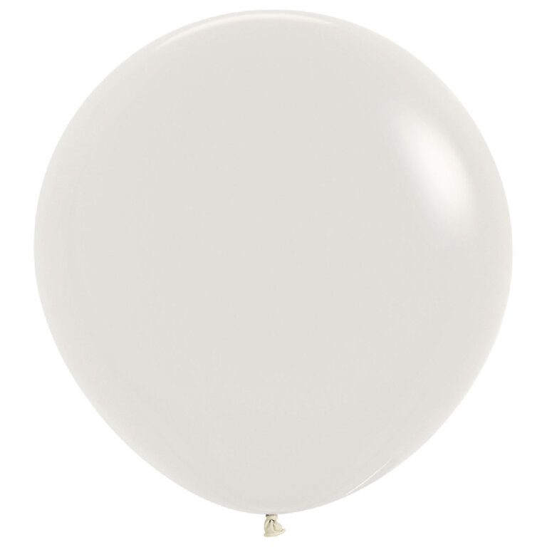 Sempertex 24 Inch Pastel Dusk Cream Balloons (3) - PartyPieces