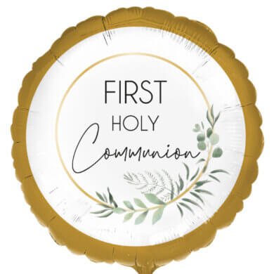 17" Botanicals Communion Standard Foil Balloon