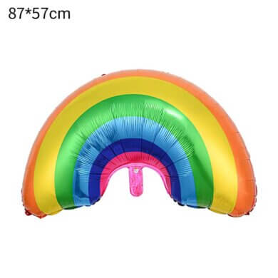 Foil Balloon 32" Shape Rainbow