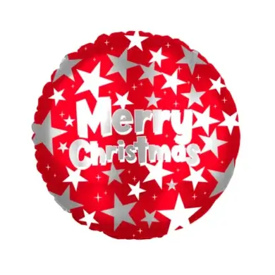 18 Inch Merry Christmas Foil Balloon