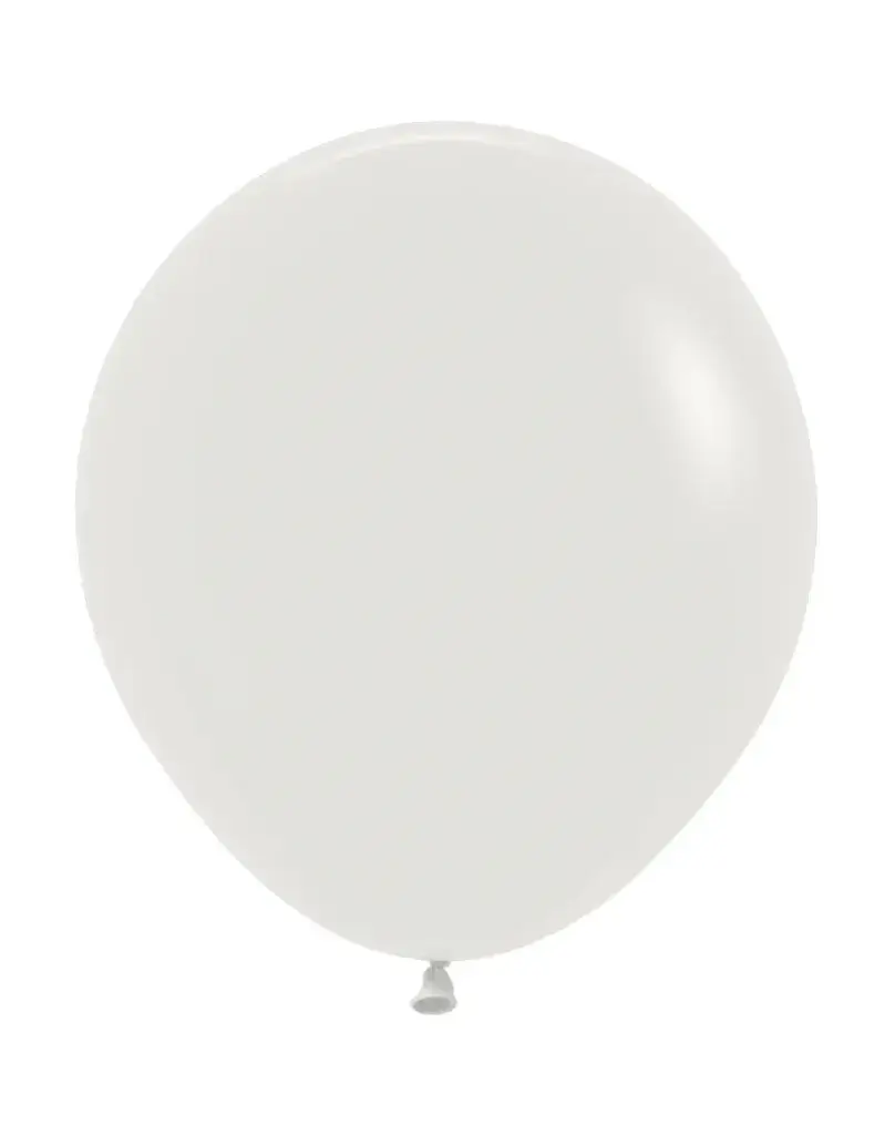 Sempertex 18 Inch Fashion Solid Balloons Almond White (25)