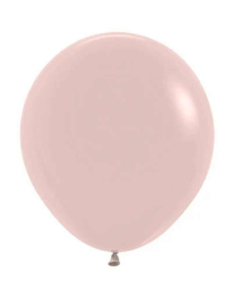 Sempertex 18 Inch Fashion Solid Balloons Creamy Blush (25)